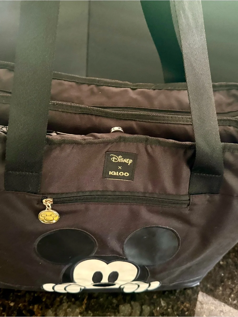 Disney Igloo Mickey Mouse Dual Compartment 20qt Tote Cooler Bag